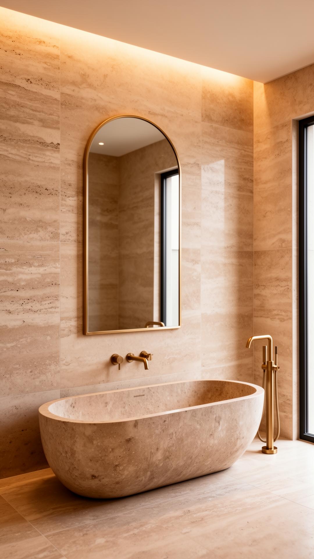 Projekt łazienki w stylu domowego spa — Calm Design